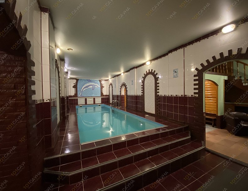 Сауна Дельфин, в Курске, ​Кожевенная 3-я, 42 | Бассейн | 1001sauna.com