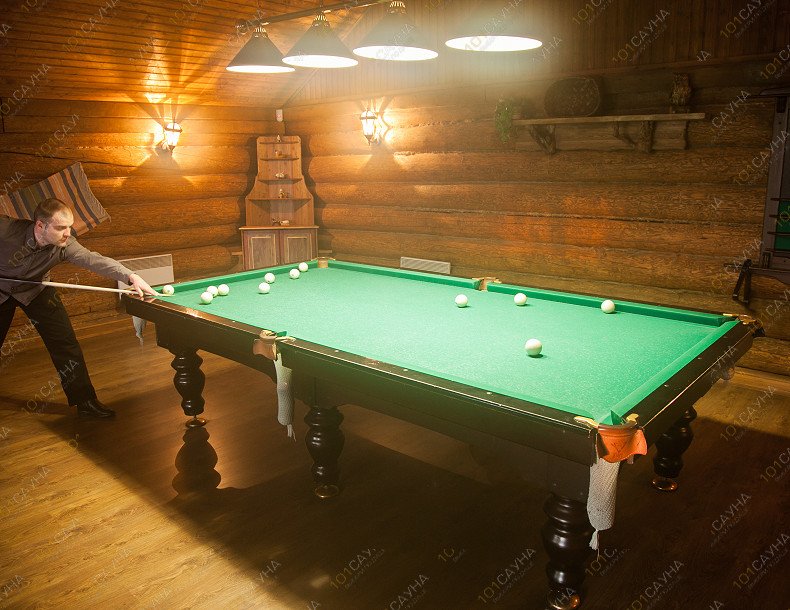 Туристический комплекс Малые Карелы, в Архангельске, Архангельская область, Приморский район, д. Малые Карелы | Баня с бильярдом № 5 | 1001sauna.com