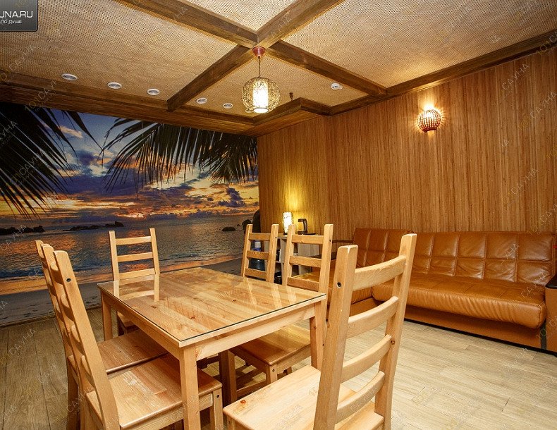 Сауны и баня в отеле LogHousе, в Нижнем Новгороде, Артельная, 21А | Сауна - Гавайи. Фото: 3 | 1001sauna.com