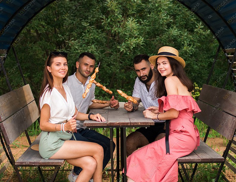 База отдыха База отдыха Воложка 1, в Ижевске, Ул. Старая Воложка, 1 | Пляжные беседки  | 1001sauna.com