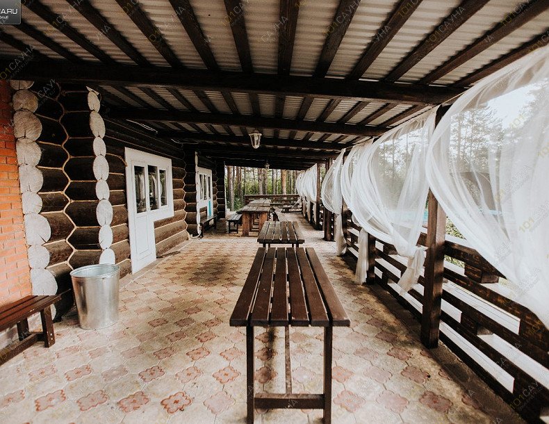 База отдыха База отдыха Воложка 1, в Ижевске, Ул. Старая Воложка, 1 | Веранда на 35 человек  | 1001sauna.com