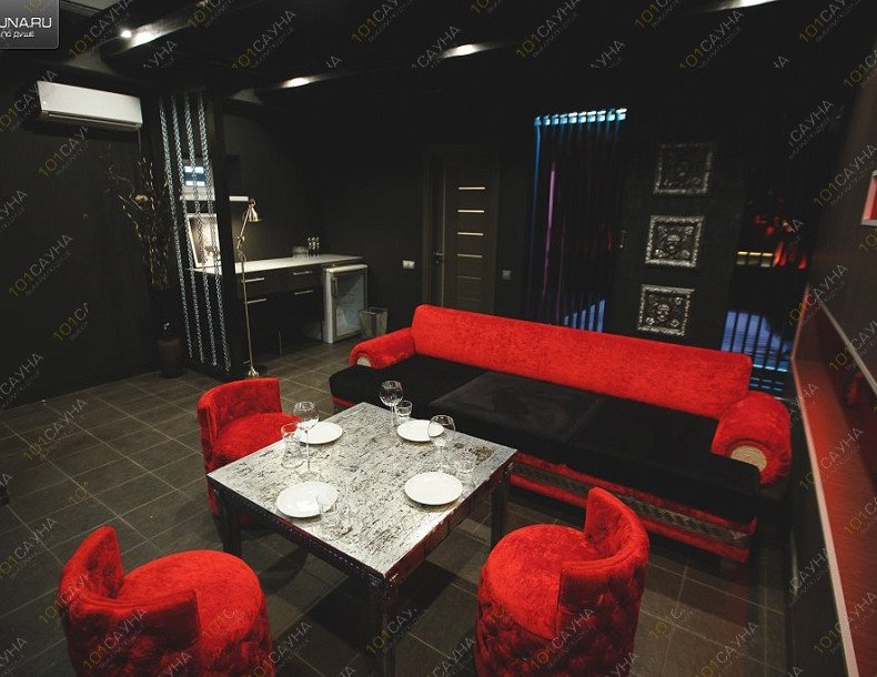 Сауна HOT LOFT, в Самаре, Волжский проспект, 19 | Мягкая зона готического номера | 1001sauna.com