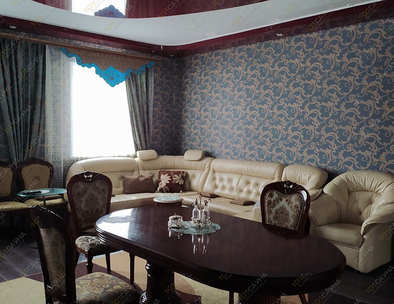 Баня в коттедже Relict village, в Барнауле, поселок Красный май, Майская, 2 | vip банкетный зал | 1001sauna.com