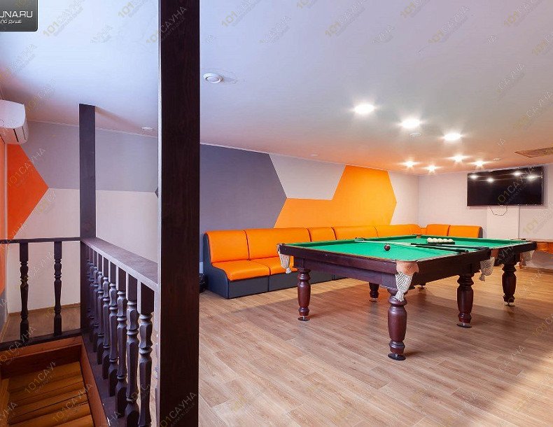 Сауна На Рассветной, в Екатеринбурге, Рассветная улица, 11А/3 | Отделение с бильярдом. Фото: 11 | 1001sauna.com