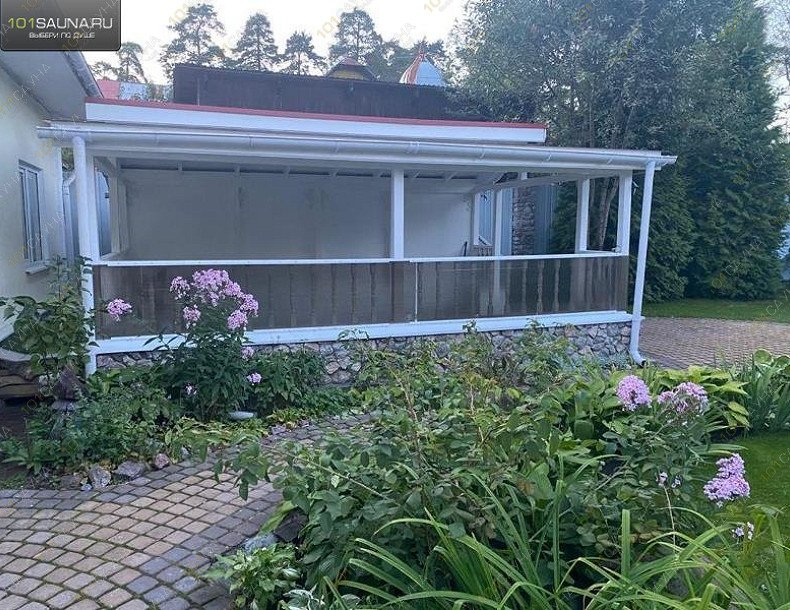 Баня на дровах Баня Маска, в Санкт-Петербурге, Высокая, 2 | Территория загородного комплекса Маска в Лисьем Носу | 1001sauna.com