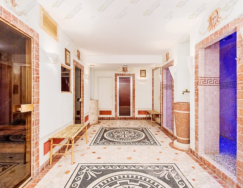 Сауна при гостинице АГОРА, в Алуште, ул. Ленина, 5-В | Хол | 1001sauna.com