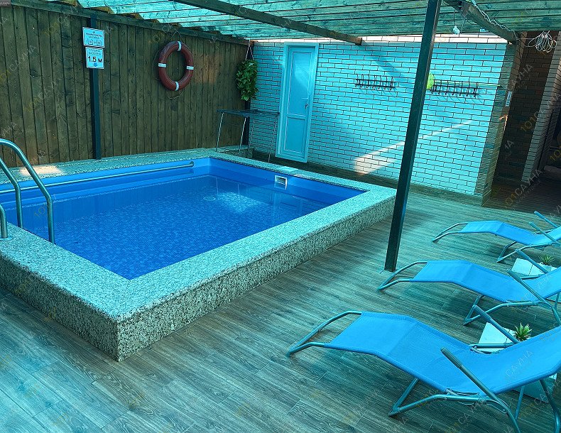 Русская баня Фрегат в Мысхако, в Новороссийске, Встречная, 21а | Подогреваемый бассейн 3*4 | 1001sauna.com