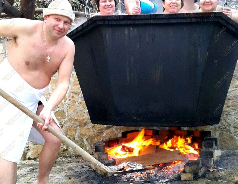 Банный комплекс Баня Вольница, в Сочи, Г. Сочи, Хостинский район, Мацеста, село Семёновка, этнографический комплекс Вольница | Горячий чан на дровах | 1001sauna.com