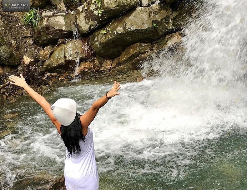 Банный комплекс Баня Вольница, в Сочи, Г. Сочи, Хостинский район, Мацеста, село Семёновка, этнографический комплекс Вольница | Выход к водопаду | 1001sauna.com