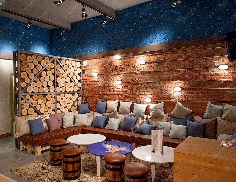 Банный комплекс Трехгорные бани, в Москве, ул. Рочдельская, д. 15, стр. 30 | Баня Фолк. Фото 5 | 1001sauna.com