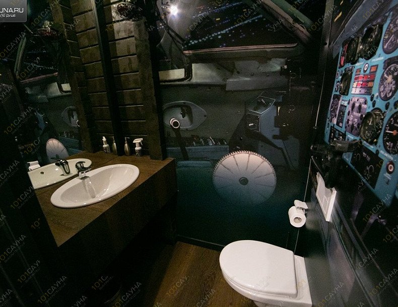 Банный комплекс Вертолетчик, в Сочи, ул. Джапаридзе 53/5а б/о "Вертолетчик" | Баня - Вертолет. Фото 3 | 1001sauna.com