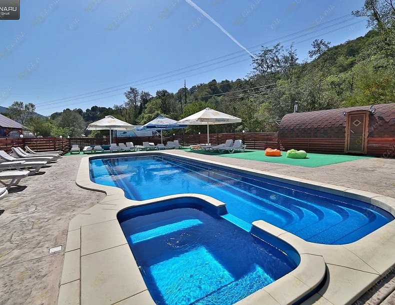 Банный комплекс Вертолетчик, в Сочи, ул. Джапаридзе 53/5а б/о "Вертолетчик" | 44 | 1001sauna.com