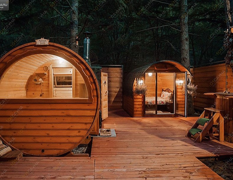 ЭКО-комплекс Нефритовые бани, в Алуште, улица 5-й километр Ялтинского шоссе, строение 7 | Комплекс "Любаня Бодрая" | 1001sauna.com