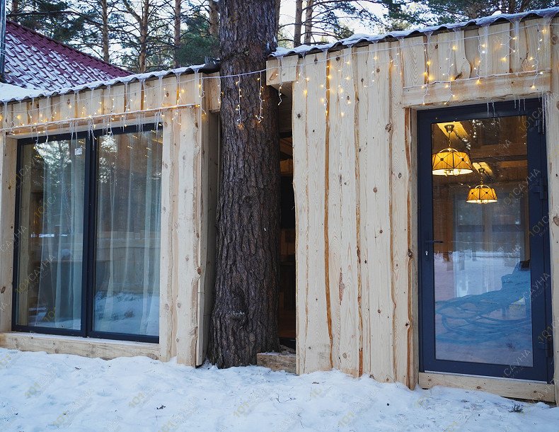 Банный комплекс Лесная Здрава, в Кургане, пст Усть-Утяк, улица Курортная, 1 | Вид со внутреннего двора | 1001sauna.com