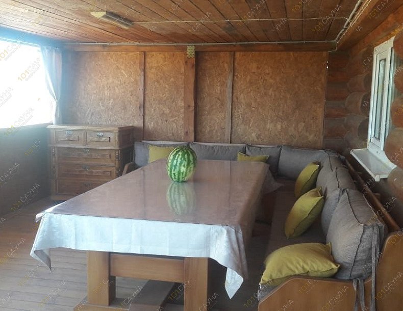 Гостевой дом Бушма, в Астрахани, Володарский район, Село Зеленга, Улица Молодежная, 14 | Открытая веранда с видом на реку | 1001sauna.com