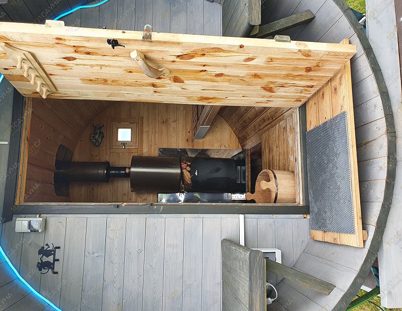 Мобильна баня-бока Мобильня баня FireBOX.39, в Калининграде, Отрадная 32 | парная | 1001sauna.com