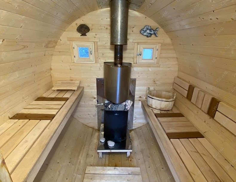 Мобильна баня-бока Мобильня баня FireBOX.39, в Калининграде, Отрадная 32 | парная | 1001sauna.com