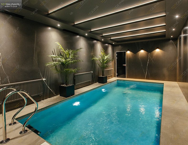 Сауна в отеле Столица, в Краснодаре, улица Василия Мачуги, 62 | Люкс с финской парной и большим бассейном | 1001sauna.com