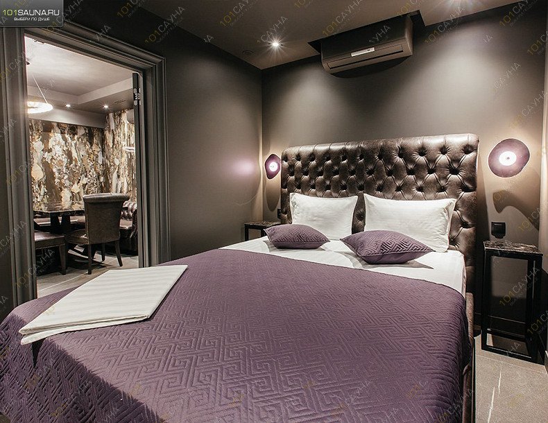 Сауна в отеле Столица, в Краснодаре, улица Василия Мачуги, 62 | Люкс с финской парной и большим бассейном | 1001sauna.com