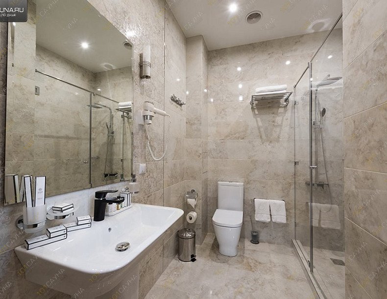 Сауна в отеле Столица, в Краснодаре, улица Василия Мачуги, 62 | Гостиничный - ДЕЛЮКС. Фото: 15 | 1001sauna.com