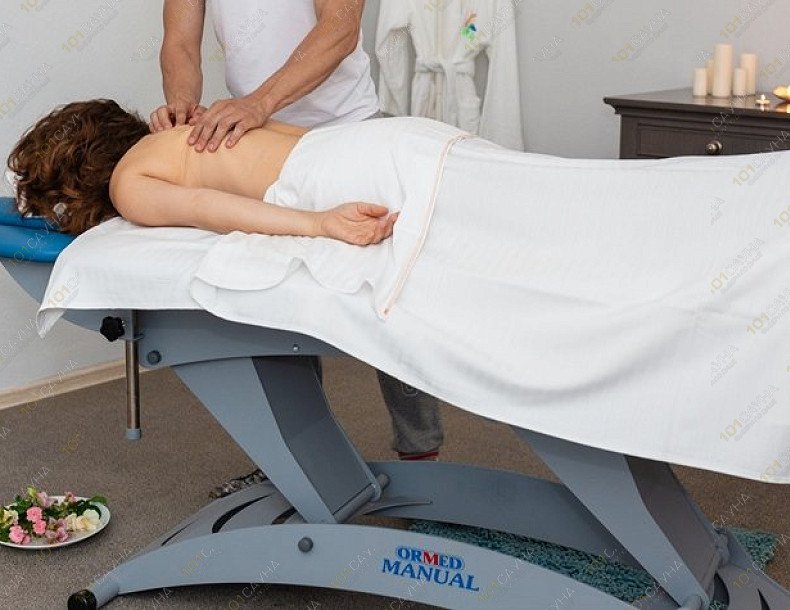 Сауна в санатории Радуга Море СПА, в Сочи, Пирогова, 46/1 (пляжный комплекс) | массажный стол | 1001sauna.com