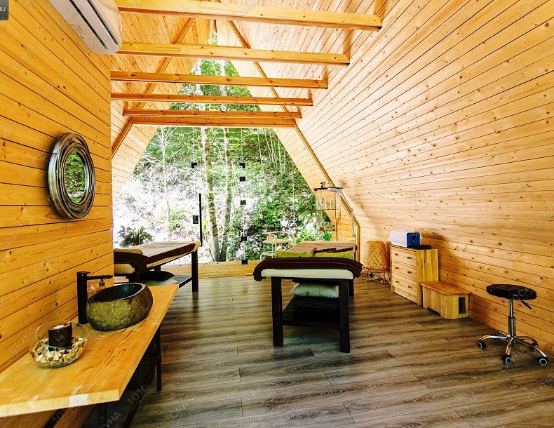 Глэмпинг, бани и спа Лес, в Красной Поляне, село Чвижепсе, городской округ Сочи, улица Нарзанная 13 | 15 | 1001sauna.com