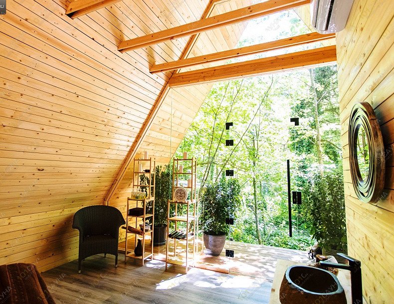 Глэмпинг, бани и спа Лес, в Красной Поляне, село Чвижепсе, городской округ Сочи, улица Нарзанная 13 | 16 | 1001sauna.com