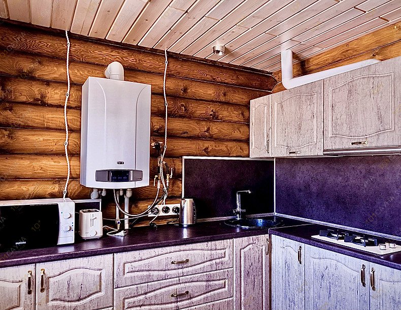 Банный комплекс Зелёный берег, в Курске, Деревня Щетинка, улица Речная дом 2 | Кухня | 1001sauna.com