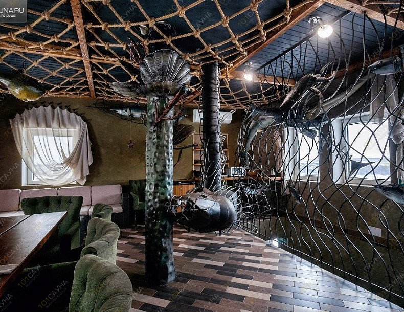 Бани на Вилле Давинчи, в Воронеже, с. Ендовище, Красноармейская, 90 | Домик с баней № 1 «Подводный мир». Фото 1 | 1001sauna.com