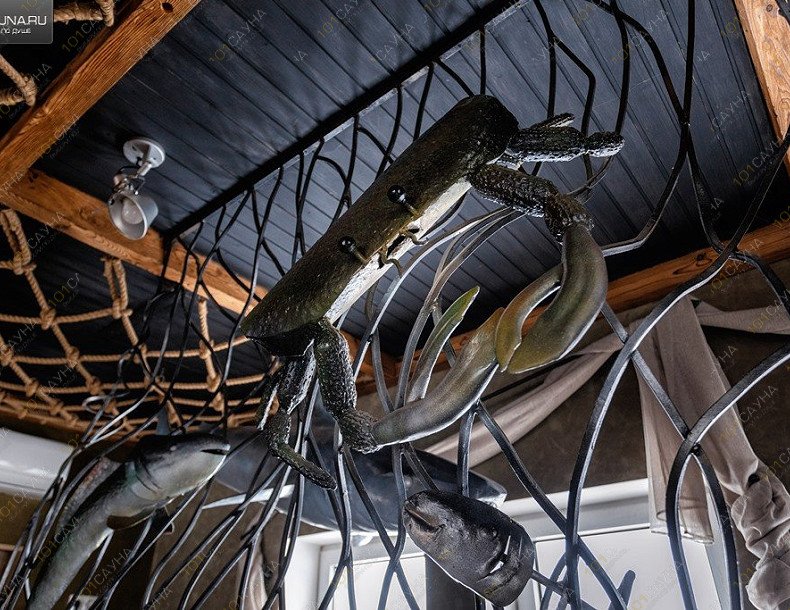 Бани на Вилле Давинчи, в Воронеже, с. Ендовище, Красноармейская, 90 | Домик с баней № 1 «Подводный мир». Фото 12 | 1001sauna.com