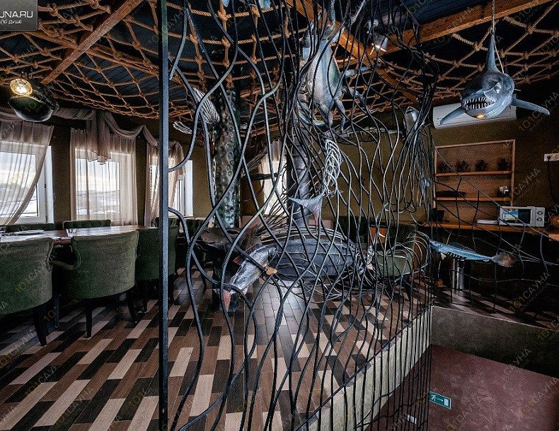 Бани на Вилле Давинчи, в Воронеже, с. Ендовище, Красноармейская, 90 | Домик с баней № 1 «Подводный мир». Фото 13 | 1001sauna.com