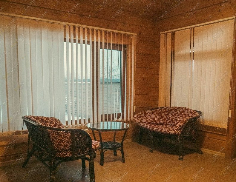 Баня на базе отдыха Вохотка, в Санкт-Петербурге, 68-й км Приозерского шоссе, деревня Ольховка | Комната отдыха  | 1001sauna.com