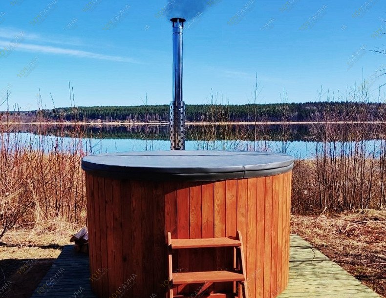 Баня на базе отдыха Вохотка, в Санкт-Петербурге, 68-й км Приозерского шоссе, деревня Ольховка | Купель под открытым небом  | 1001sauna.com