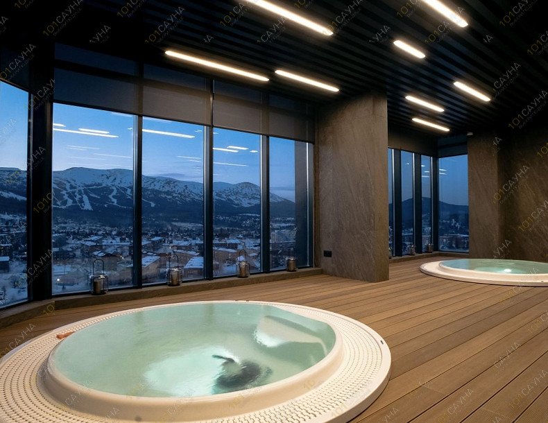 спа комплекс Wow Aparts SPA, в Шерегеше, ​улица Пирогова, 1 (11 этаж) | 17 | 1001sauna.com