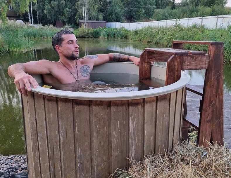 Русская баня Банный клуб PARAGRAF, в Санкт-Петербурге, д. Корабсельки, ул. Центральная, 44 | Купель | 1001sauna.com