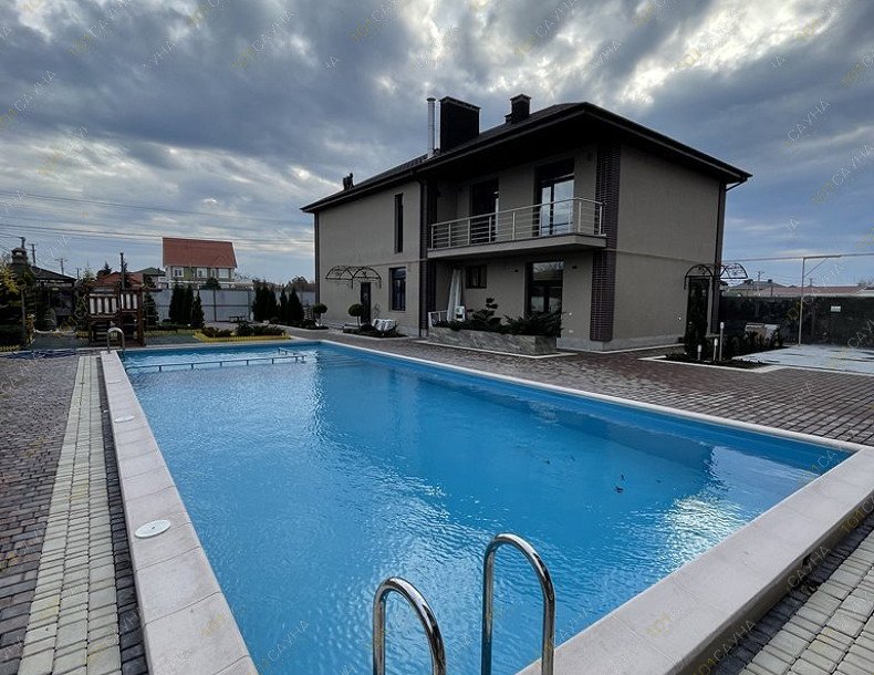 Баня в гостиничном комплексе Династия, в Евпатории, Республика Крым, г. Евпатория, пос. Заозерное, ул. Молодежная д.24 | бассейн | 1001sauna.com