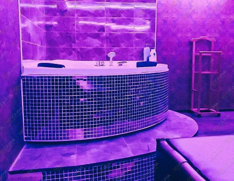 Сауна Графф, в Москве, 5-я Магистральная, д.12 | Гостиничный - Фиолетовый с джакузи. Фото 20 | 1001sauna.com