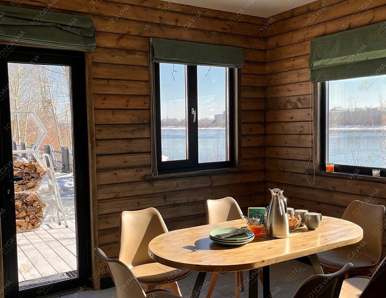 Гриль-домики и бани Ривьера, в Новосибирске, Фабричный переулок, 7а/1 | Комната отдыха | 1001sauna.com