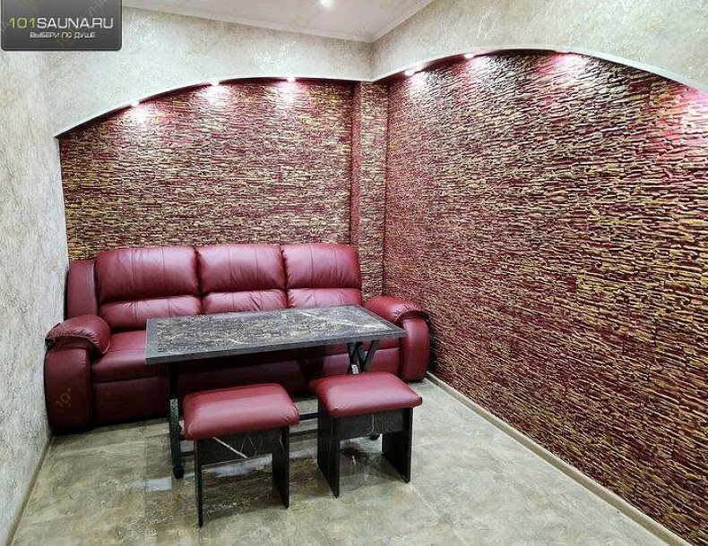 Сауна Клуб Саун Байкальский, в Чите, Байкальская, 7 | Сауна 1 - Гранатовая. Фото 11 | 1001sauna.com