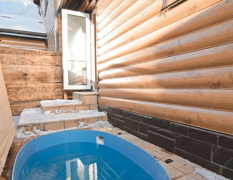 Банный комплекс Прага, в Барнауле, Россия, Барнаул, Алтайский край, Тюменская улица, 1А | купель с прохладной водой | 1001sauna.com