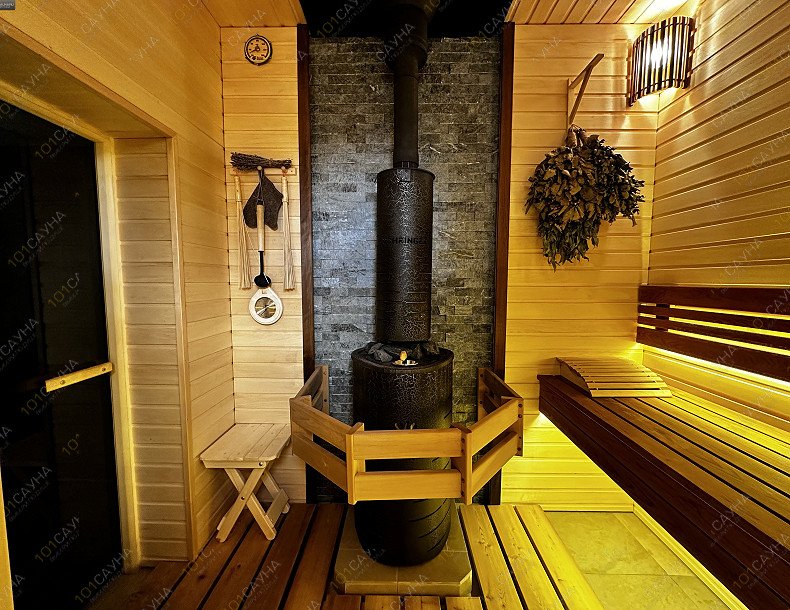 Баня на вилле Гала Визит, в Анапе, село Витязево, улица Заводская, 26 | Парная  | 1001sauna.com