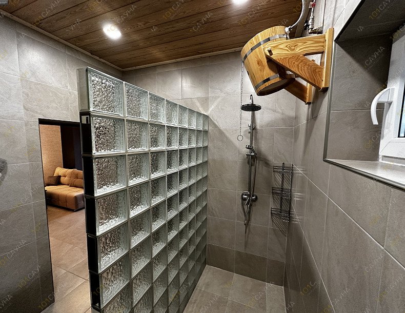 Баня на вилле Гала Визит, в Анапе, село Витязево, улица Заводская, 26 | Душевая | 1001sauna.com