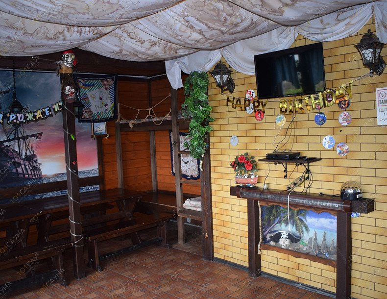 Сауна в коттедже Веселый Роджер, в Пензе, 3-й Вологодский проезд, 8 | зал | 1001sauna.com