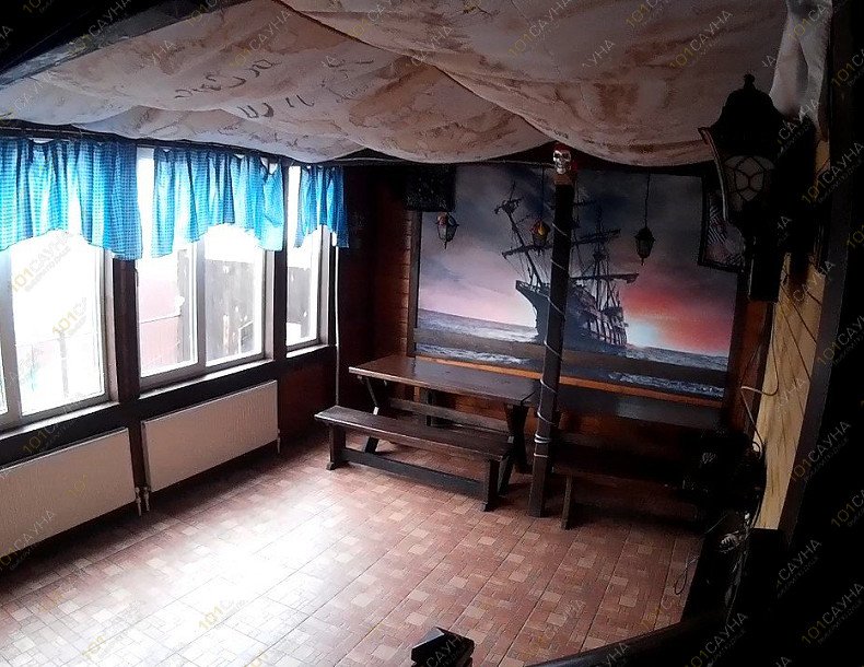 Сауна в коттедже Веселый Роджер, в Пензе, 3-й Вологодский проезд, 8 | зал | 1001sauna.com