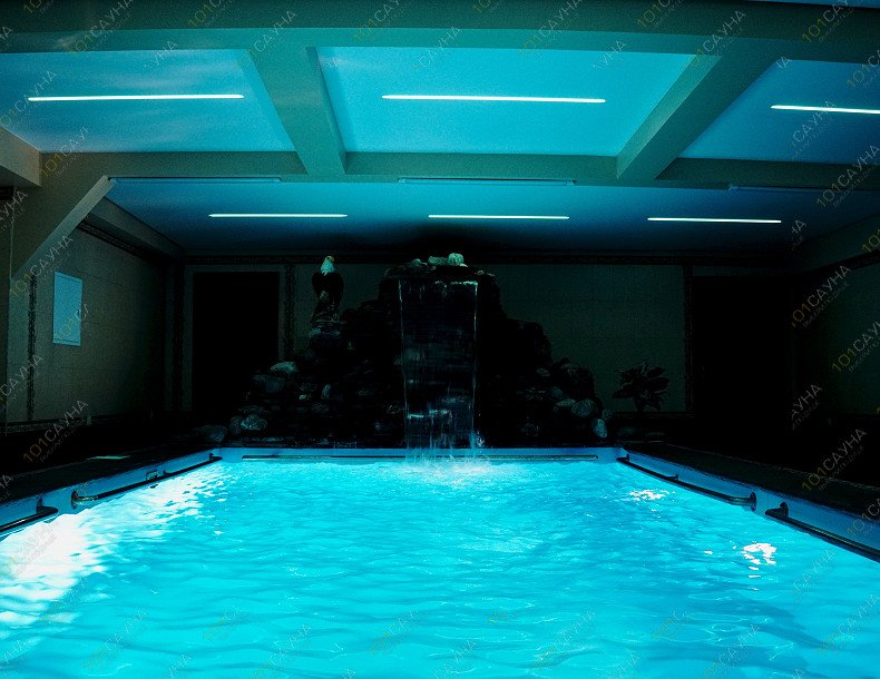 Сауна Premier, в Липецке, Липецк, улица имени Баумана 212 | Бассейн с подсветкой | 1001sauna.com