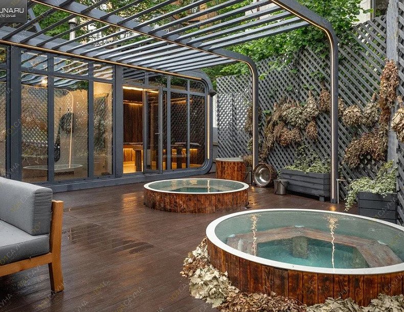 Банный комплекс Дарния, в Красной Поляне, Ставропольская, 24 (отель Счастье в горах) | 2 | 1001sauna.com