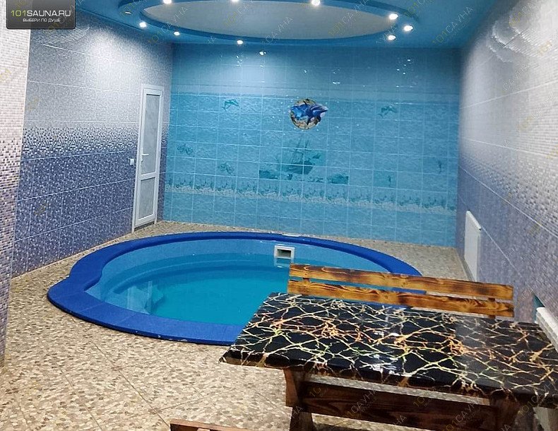 Сауна На Пушкина 29, в Астрахани, Пушкина, 29 | Зал с бассейном. Фото 1 | 1001sauna.com