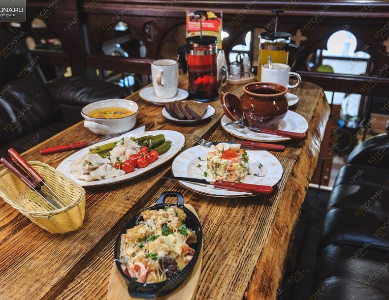 Бани Деревенька На Островского, в Казани, Островского, 16/3 | Ресторан. Фото: 34 | 1001sauna.com