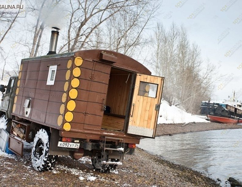 Передвижная Баня Приезжай-ка, в Красноярске, Лесопильщиков, 181 | 9 | 1001sauna.com