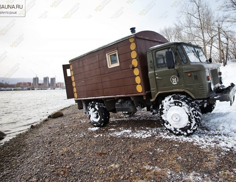 Передвижная Баня Приезжай-ка, в Красноярске, Лесопильщиков, 181 | 10 | 1001sauna.com